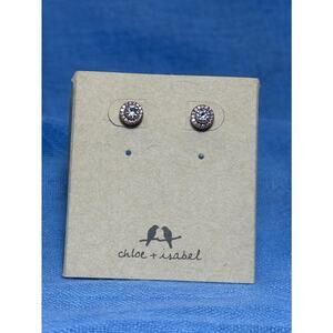 CHLOE + ISABEL Crystal Halo Stud Earrings - E359RG